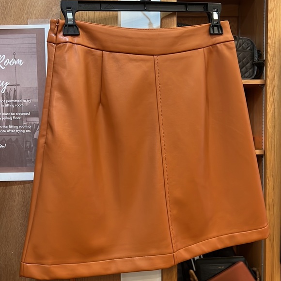 French Connection Crolenda Faux leather mini skirt - Picture 3 of 7